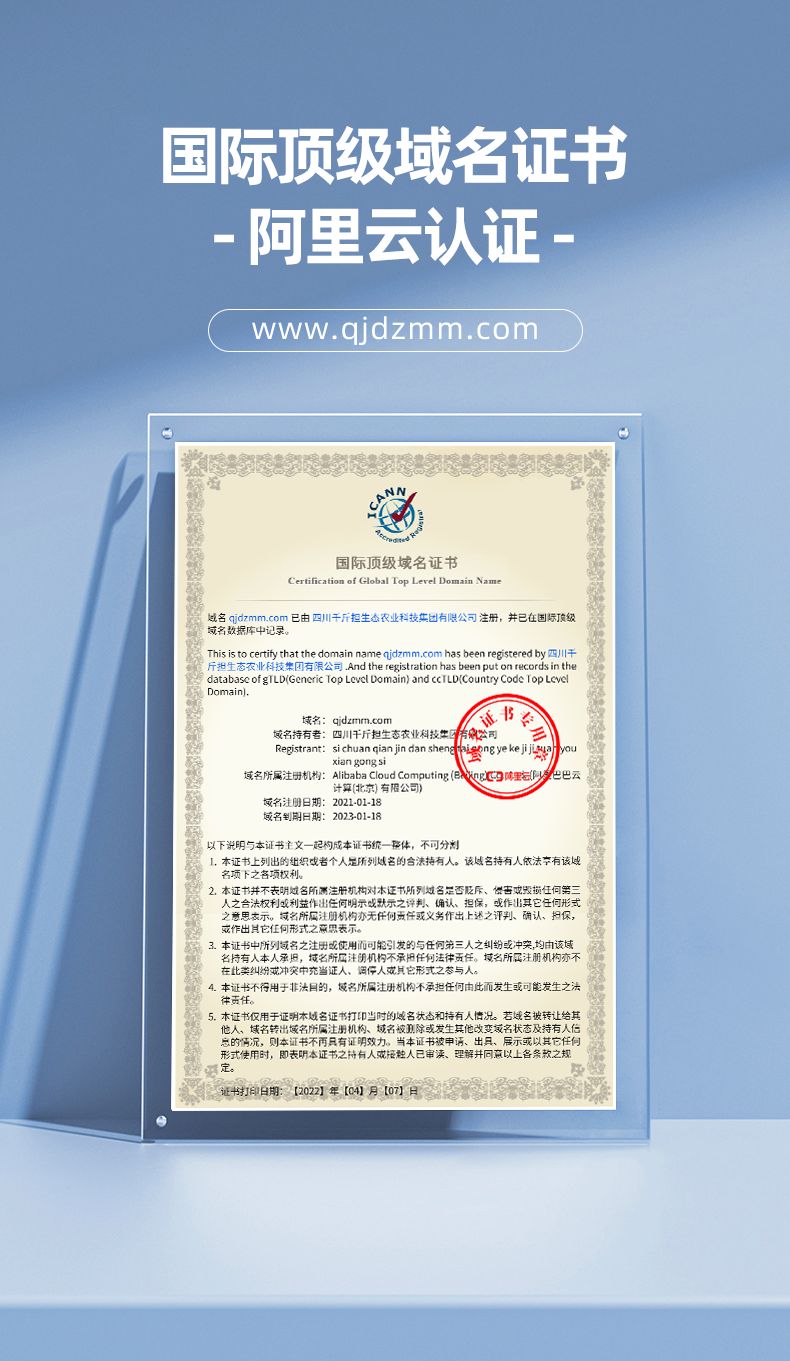 顶级域名证书